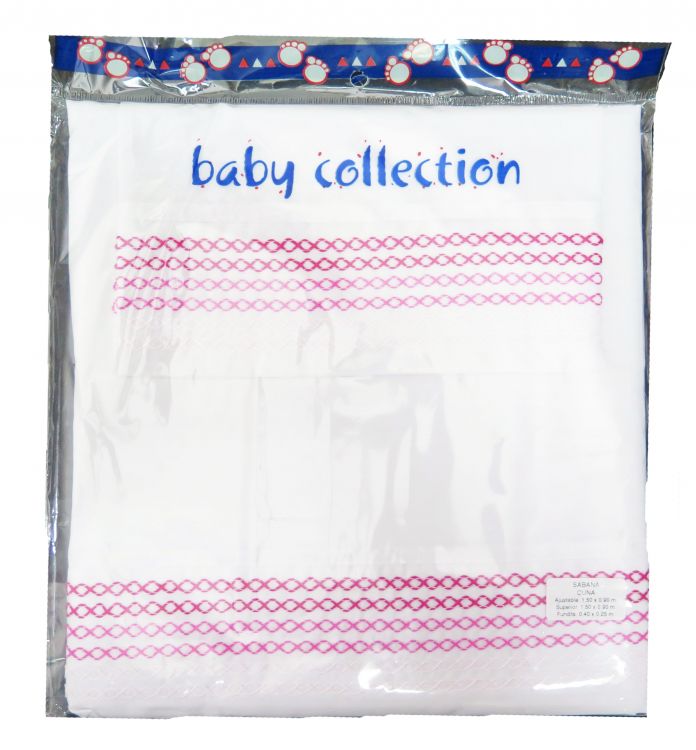 Sabana Cuna Premium Punto Smock