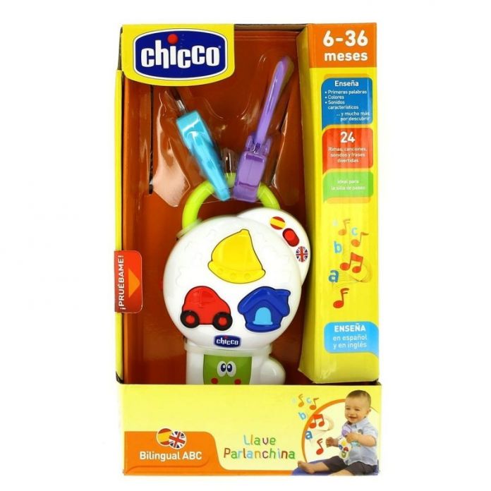Llave Parlanchina Con Luz y Sonido - Español / Ingles