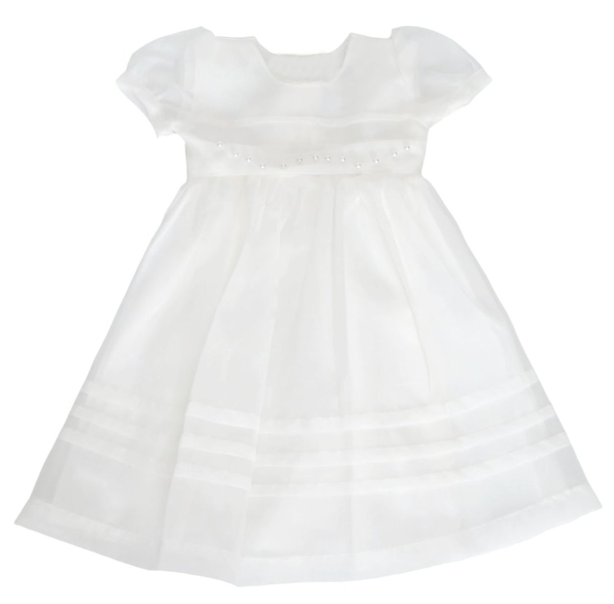 Vestido Bautismo Con Perlas