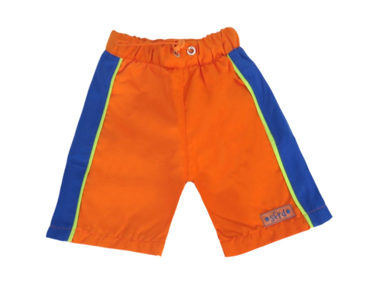 Short De Baño Microfibra Combinado