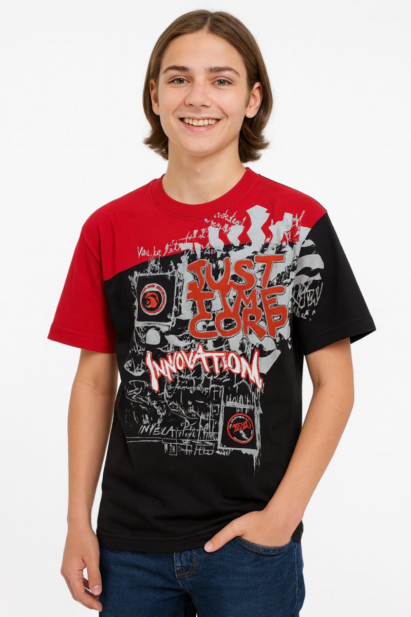 Remera Manga Corta Estampado Innovation