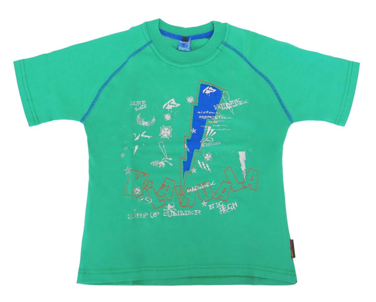 Remera Manga Corta Estampado Rayo