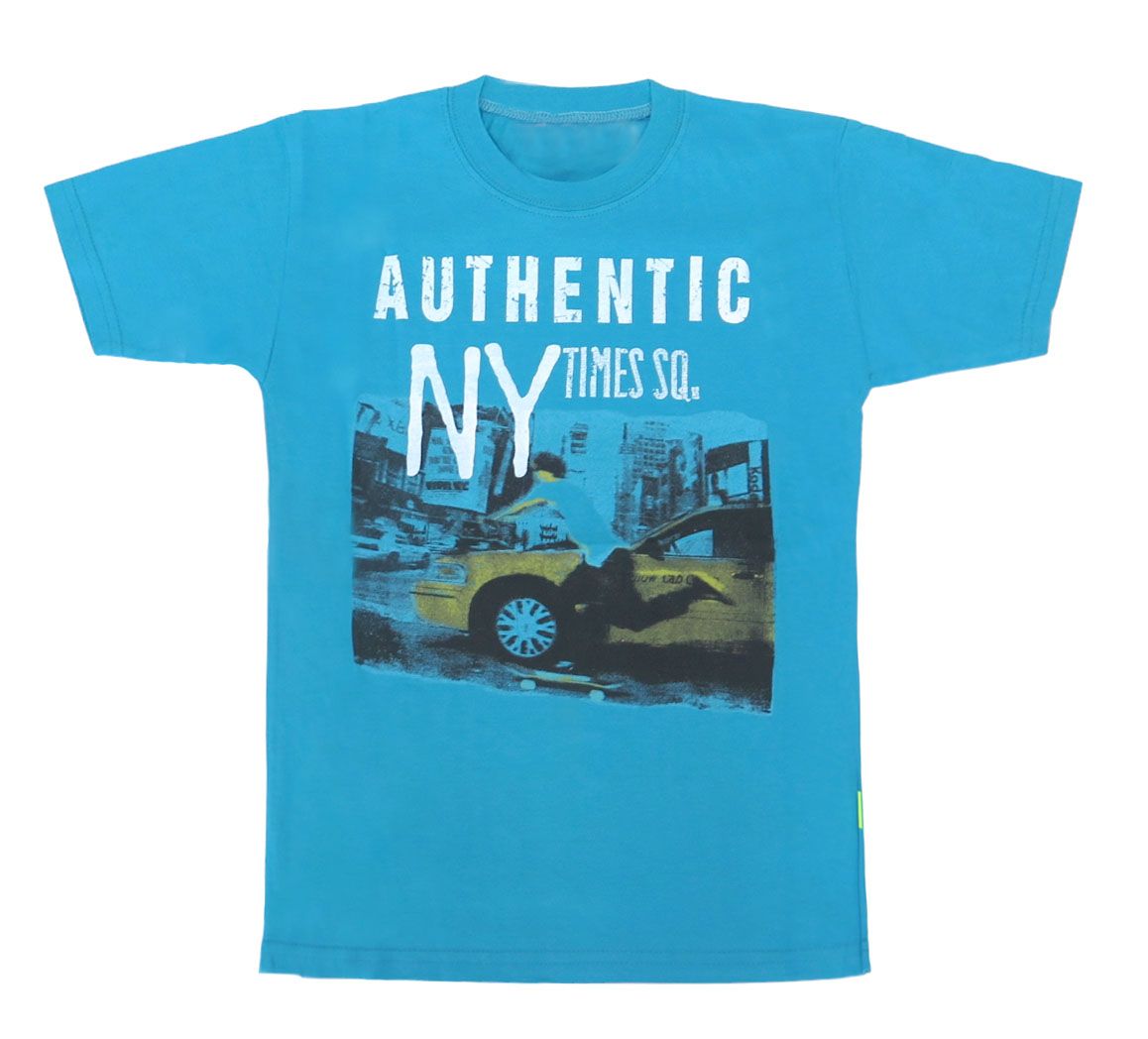 Remera Manga Corta Estampada Authentic