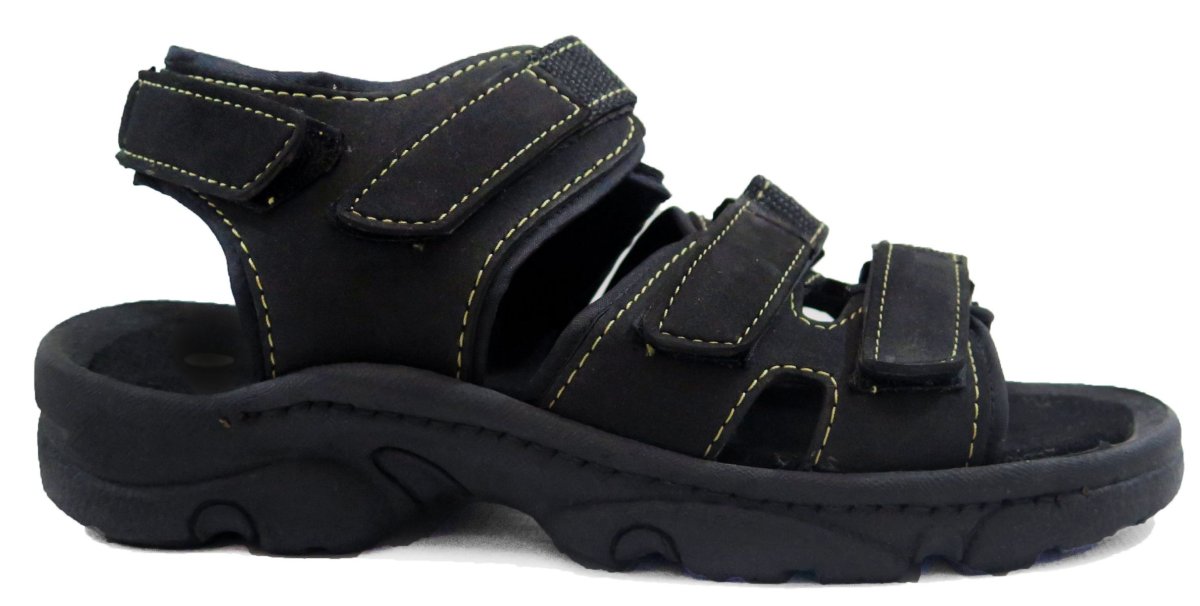 Sandalia de Goma 4 Velcros