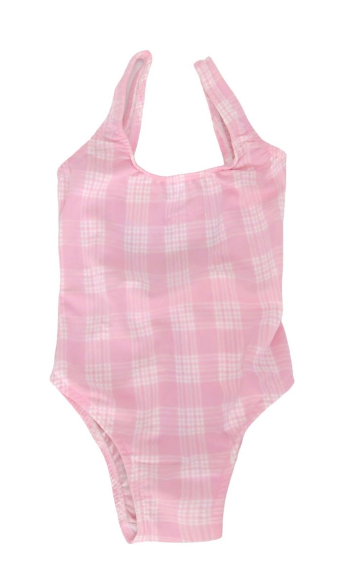 Malla Entera Estampado Cuadros