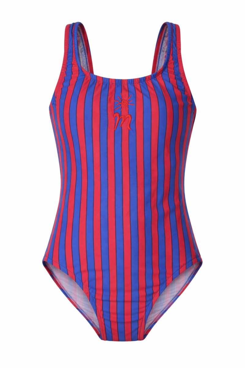 Malla Entera Estampado Rayado