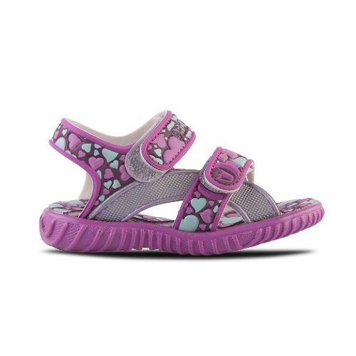 Sandalia Todo Goma Doble Dos 2 Velcros