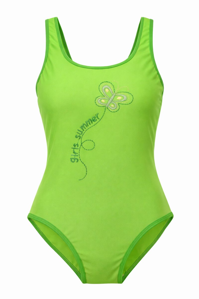 Malla Entera Mariposa Bordada