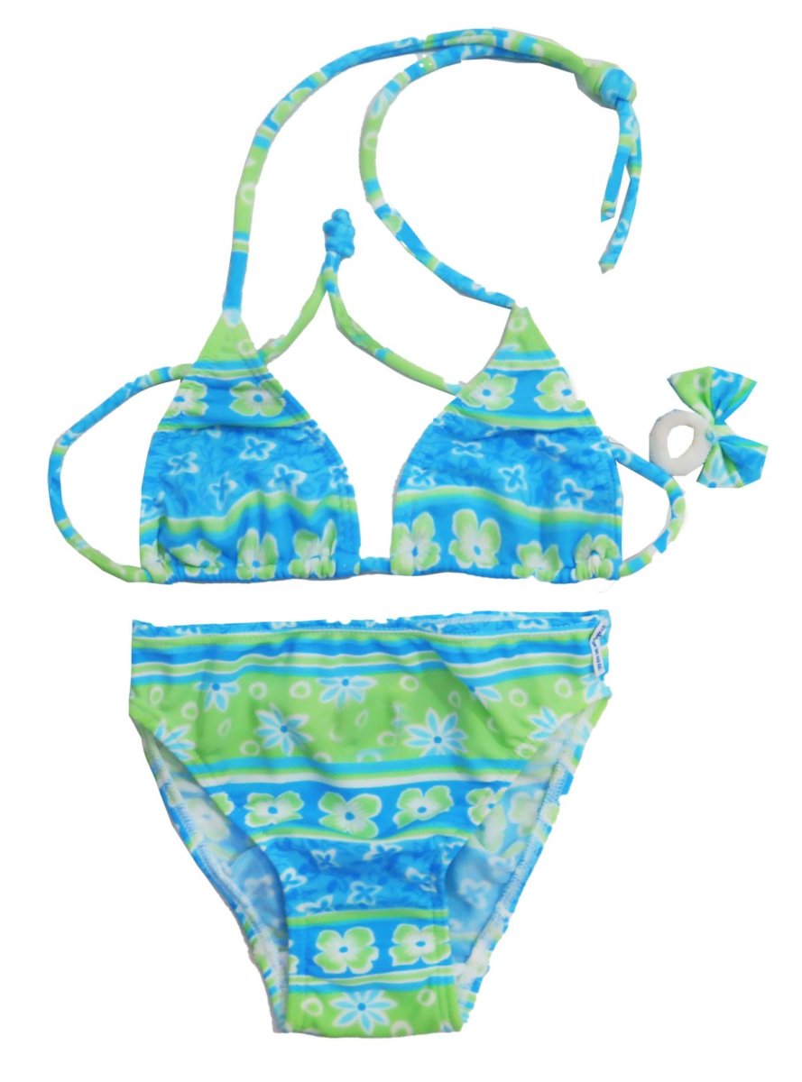 Malla de Baño 2 Piezas con Estampado de Flores