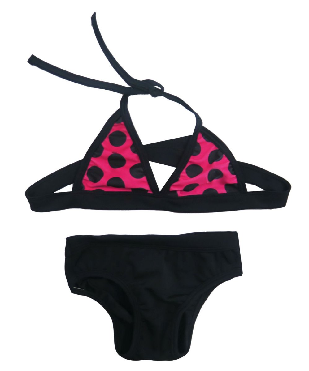 Malla 2 Piezas Estampado Lunares