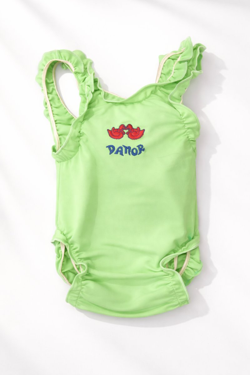 Malla Entera Bordado Patitos