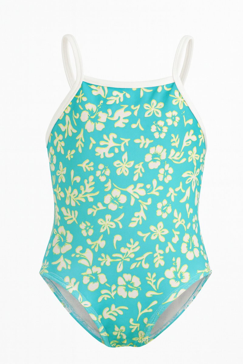 Malla Entera Estampado Flor