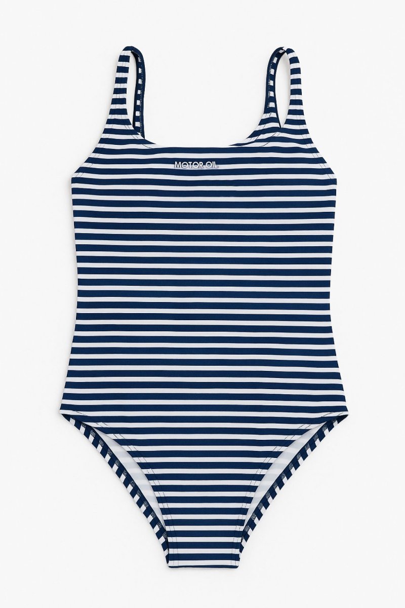 Malla Entera Estampado Rayas