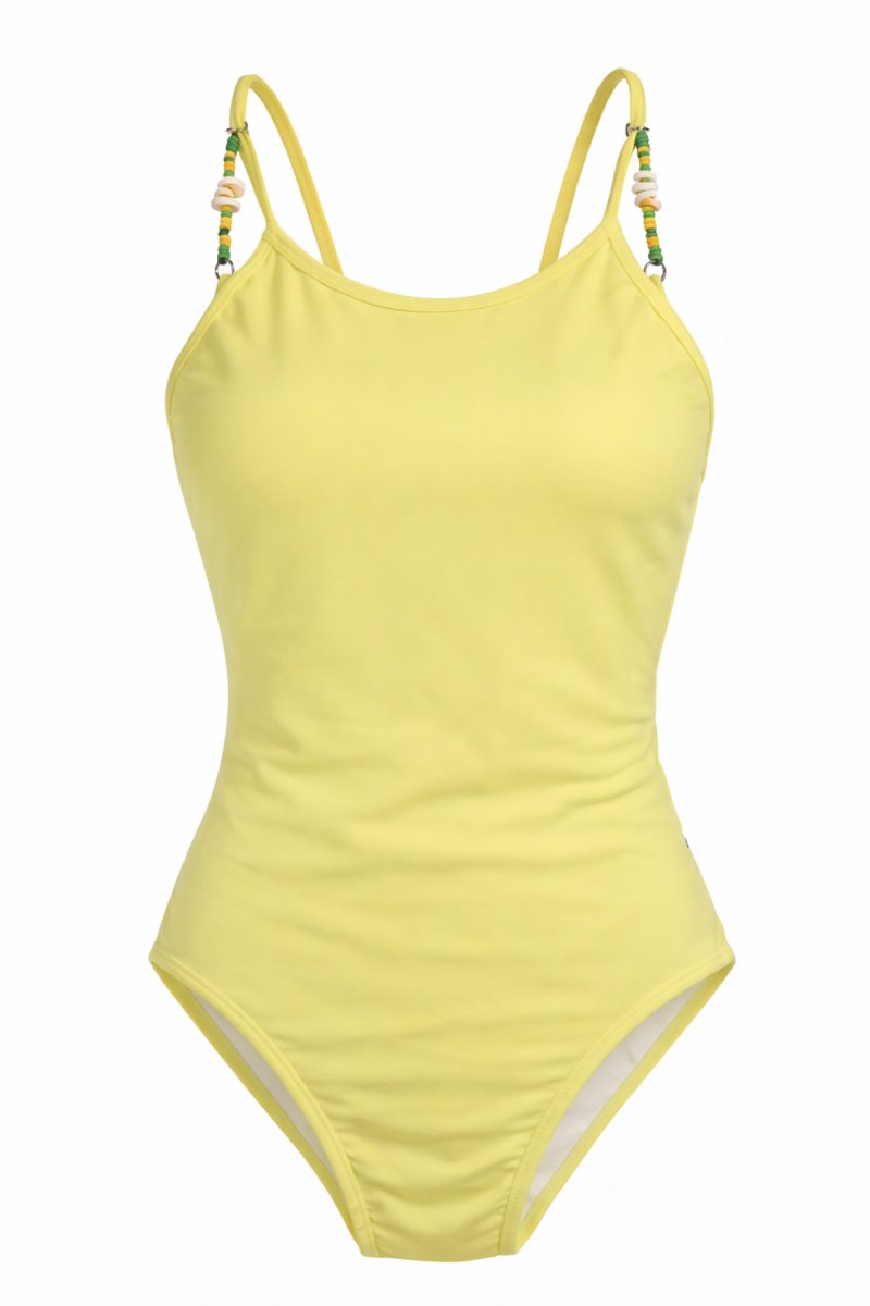 Malla Entera Lisa con Cuentas