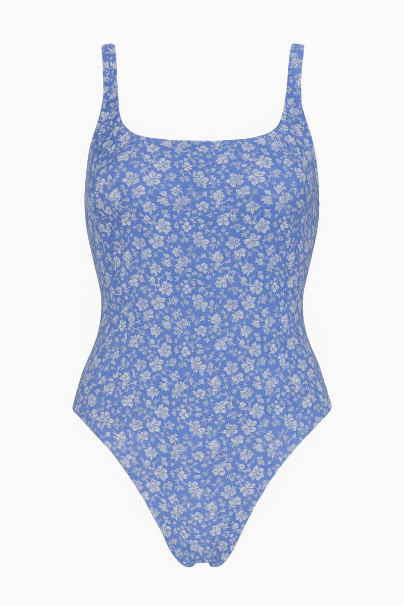 Malla Entera Estampado Flor