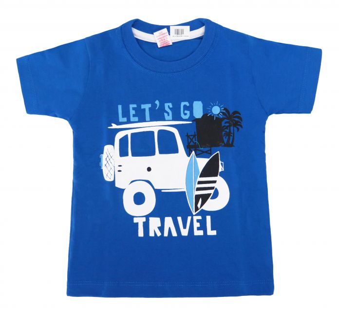 Remera Auto Manga Corta Varon