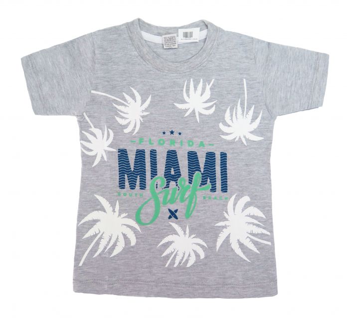 Remera Palmeras Manga Corta Varon