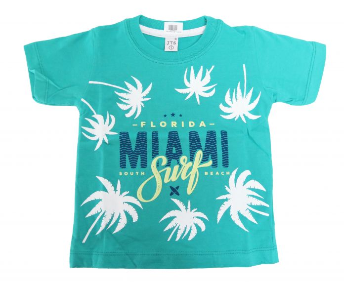 Remera Palmeras Manga Corta Varon