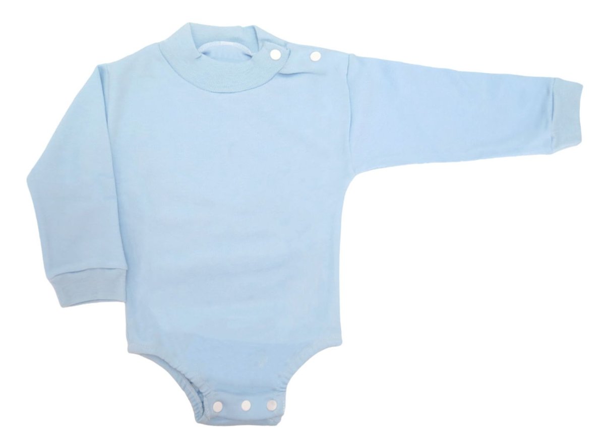 Body Manga Larga Media Polera Liso