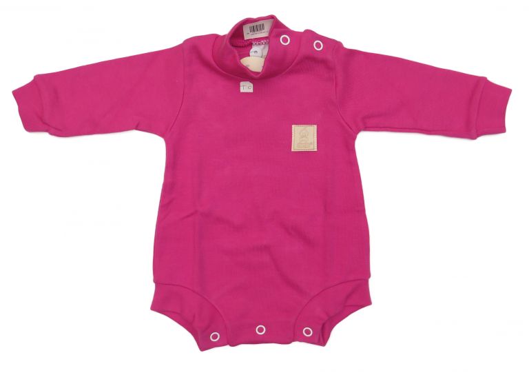 Body Manga Larga Media Polera Liso