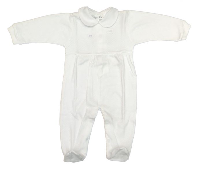 Enterito Manga Larga Desagujada y Cuello Baby