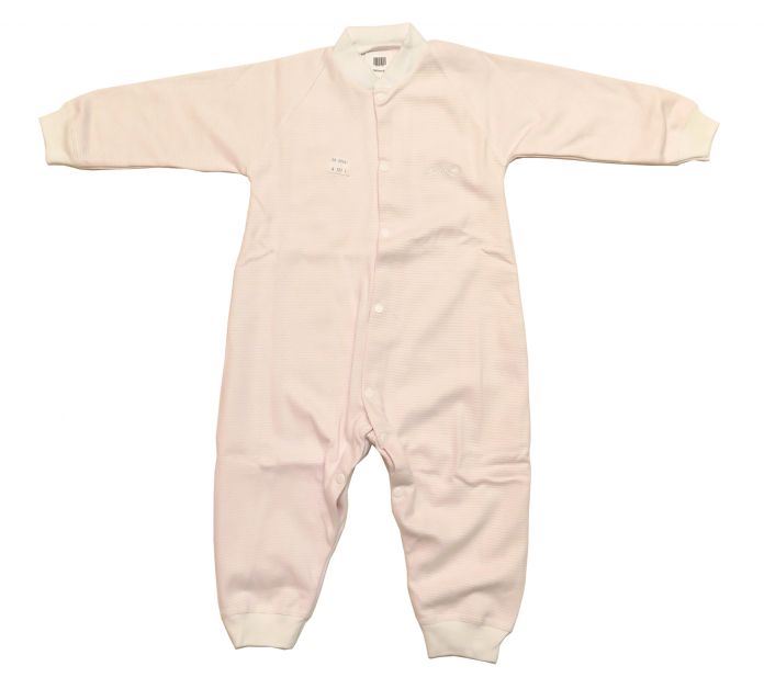 Enterito Manga Larga Sin Pie Estampado Rayado