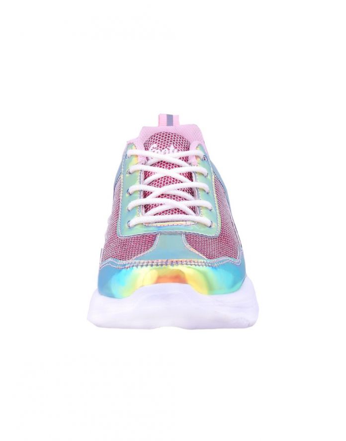 Zapatilla Galácticas Lurex - Brillo - Tornasol/ Nena