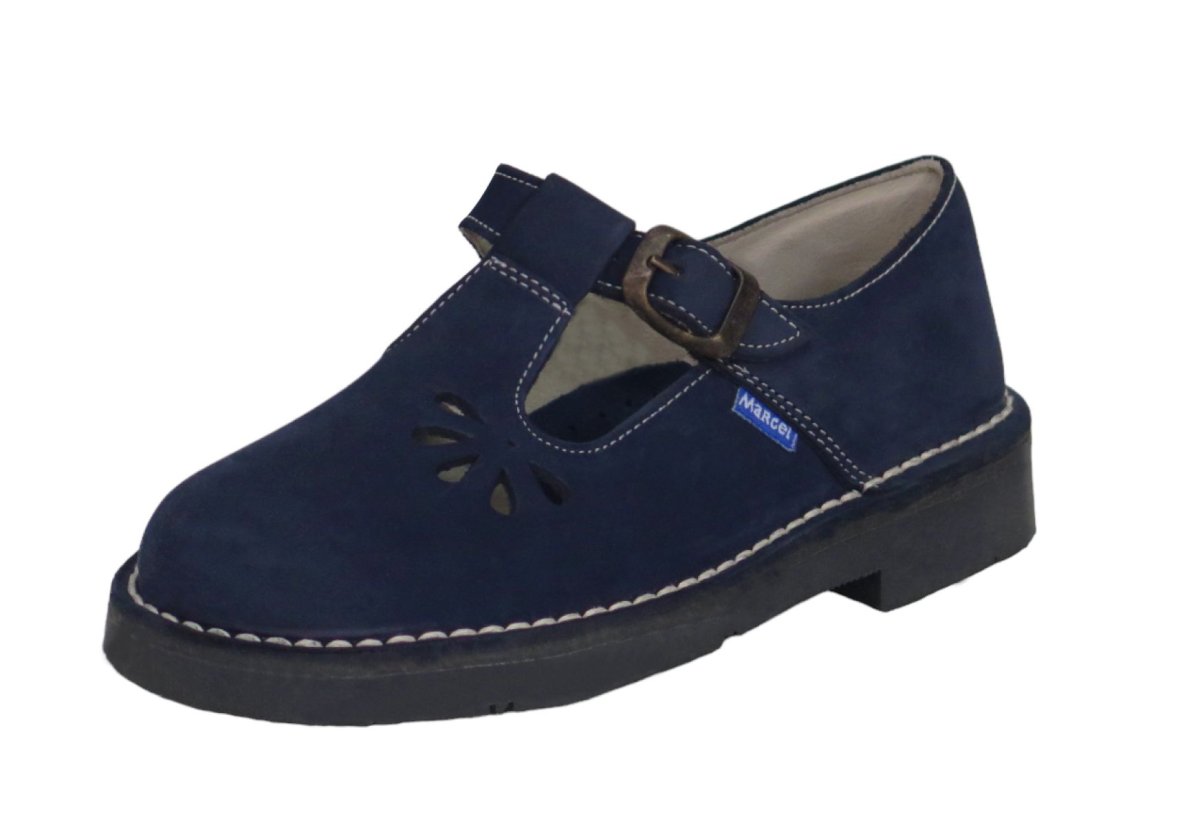 Guillermina Nobuk Flor Calada Con Hebilla