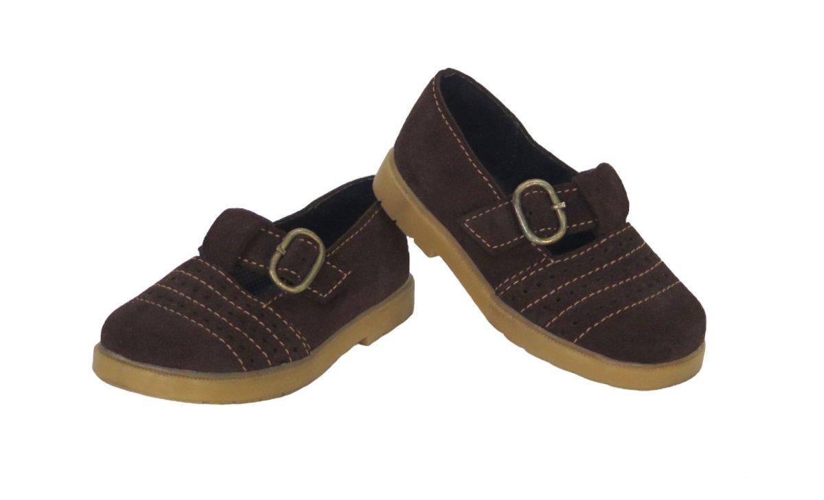 Guillermina Gamuza Calada Con Hebilla