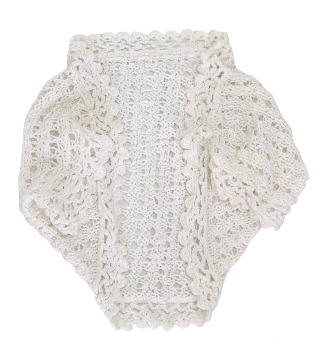 Saquito crochet tejido