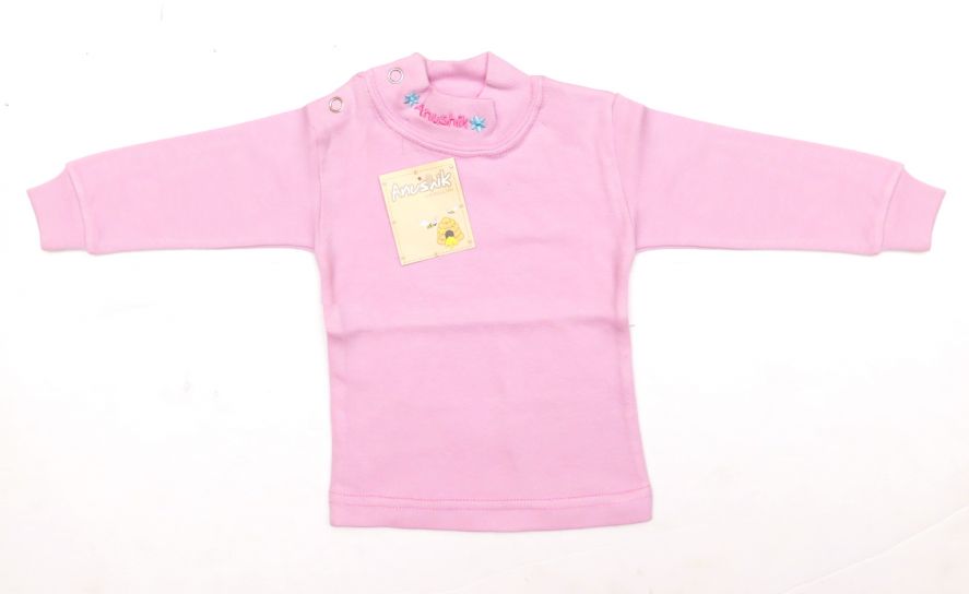 Media 1/2 Polera de Algodon Lisa