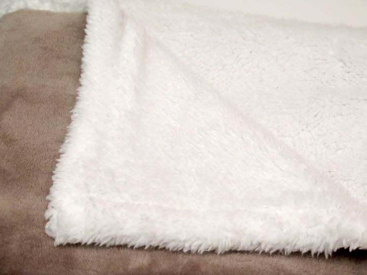 Manta de Microfibra Ultra Suave con Corderito