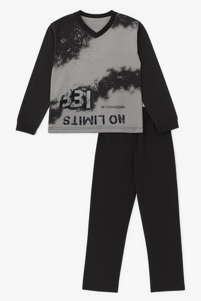 Conjunto Jogging con Buzo Estampado No Limits y Pantalon