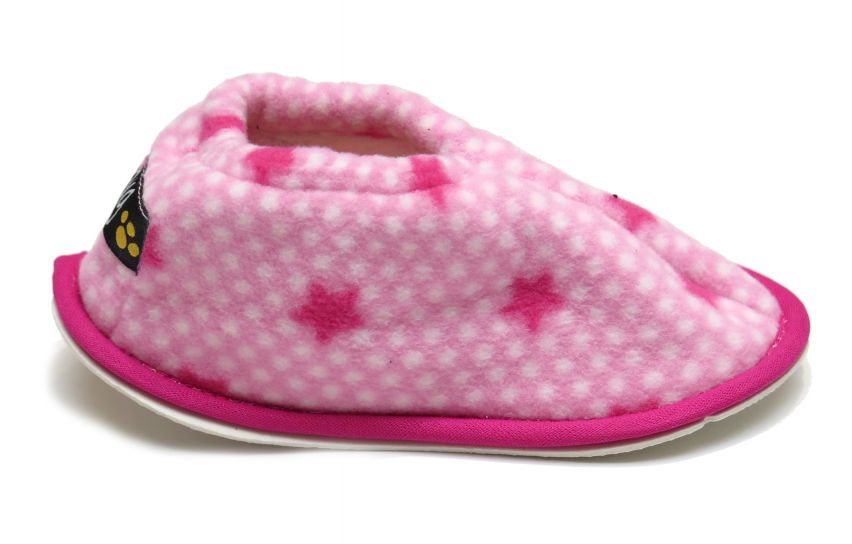 Pantufla Estampada Polar con Base