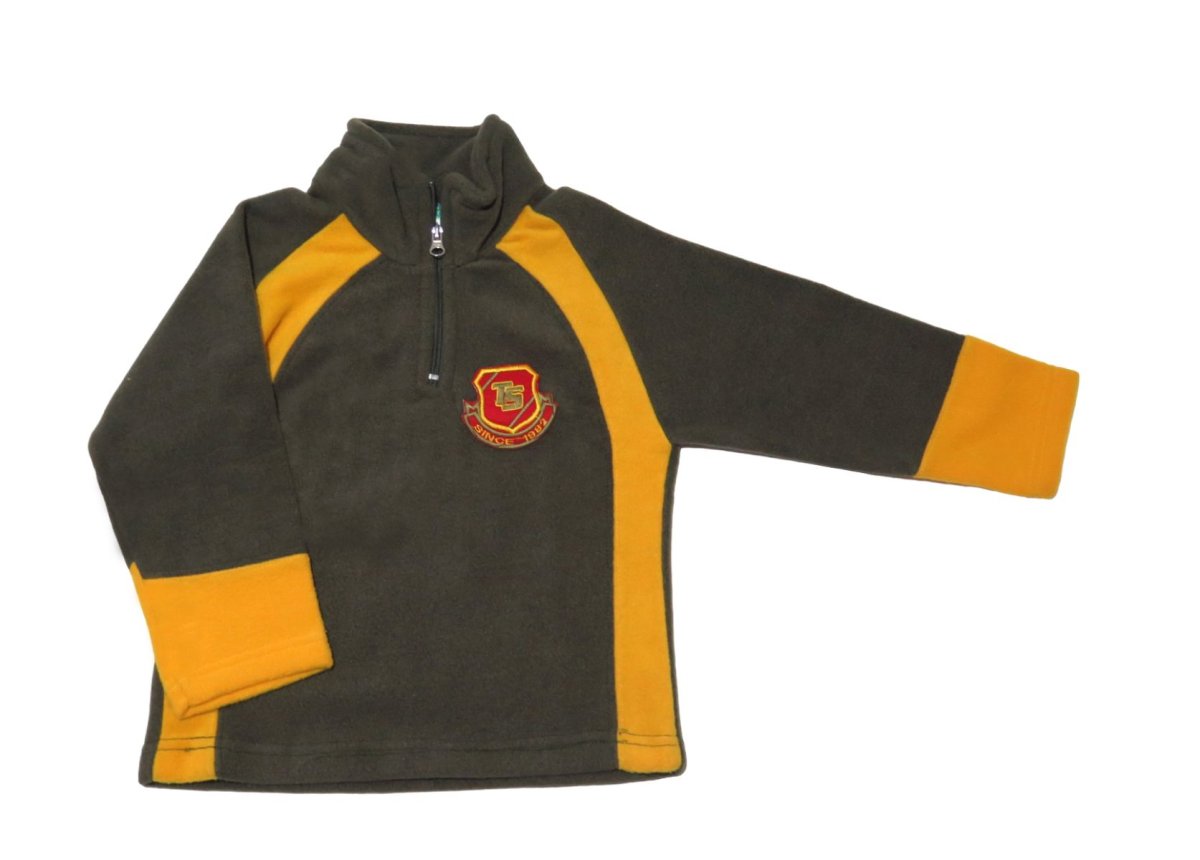 Buzo Polar con Aplique de Escudo TS