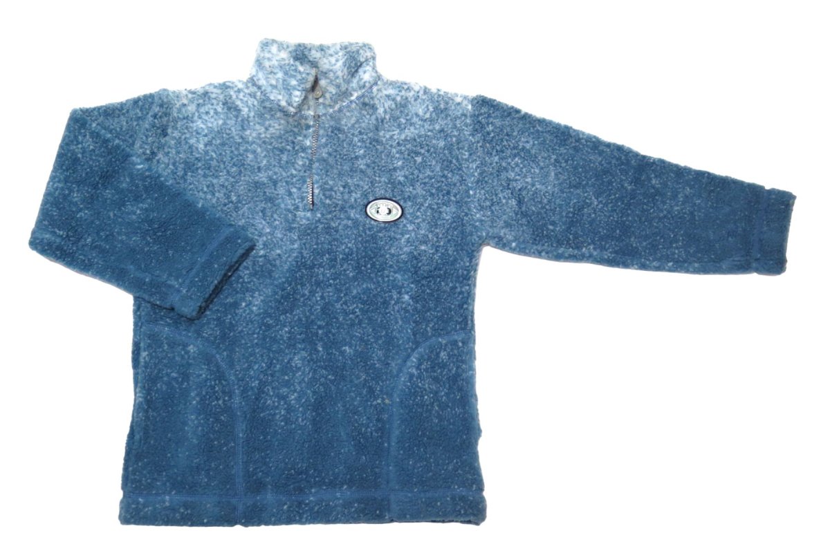 Buzo Polar con Cierre Jaspeado