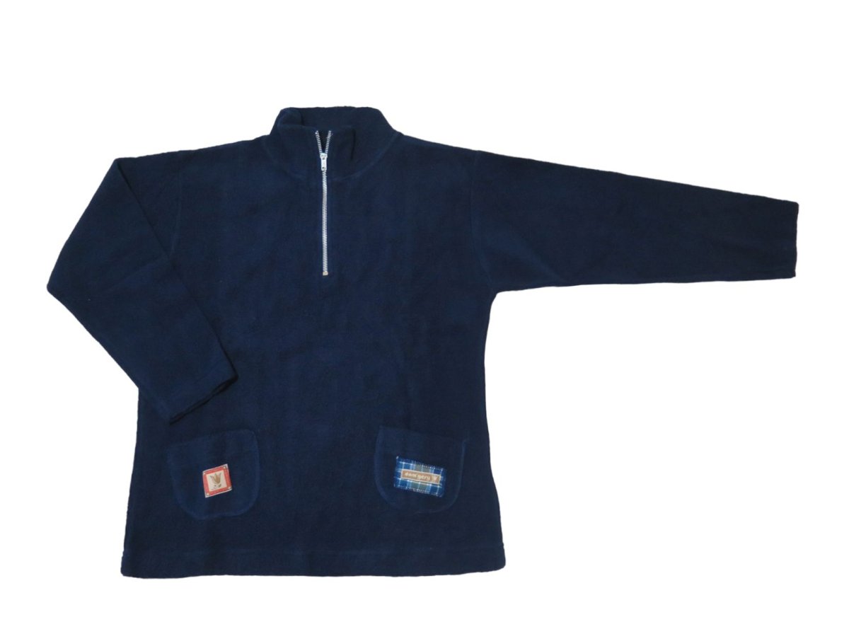 Buzo de Polar con Cierre Bolsillo  tipo Canguro