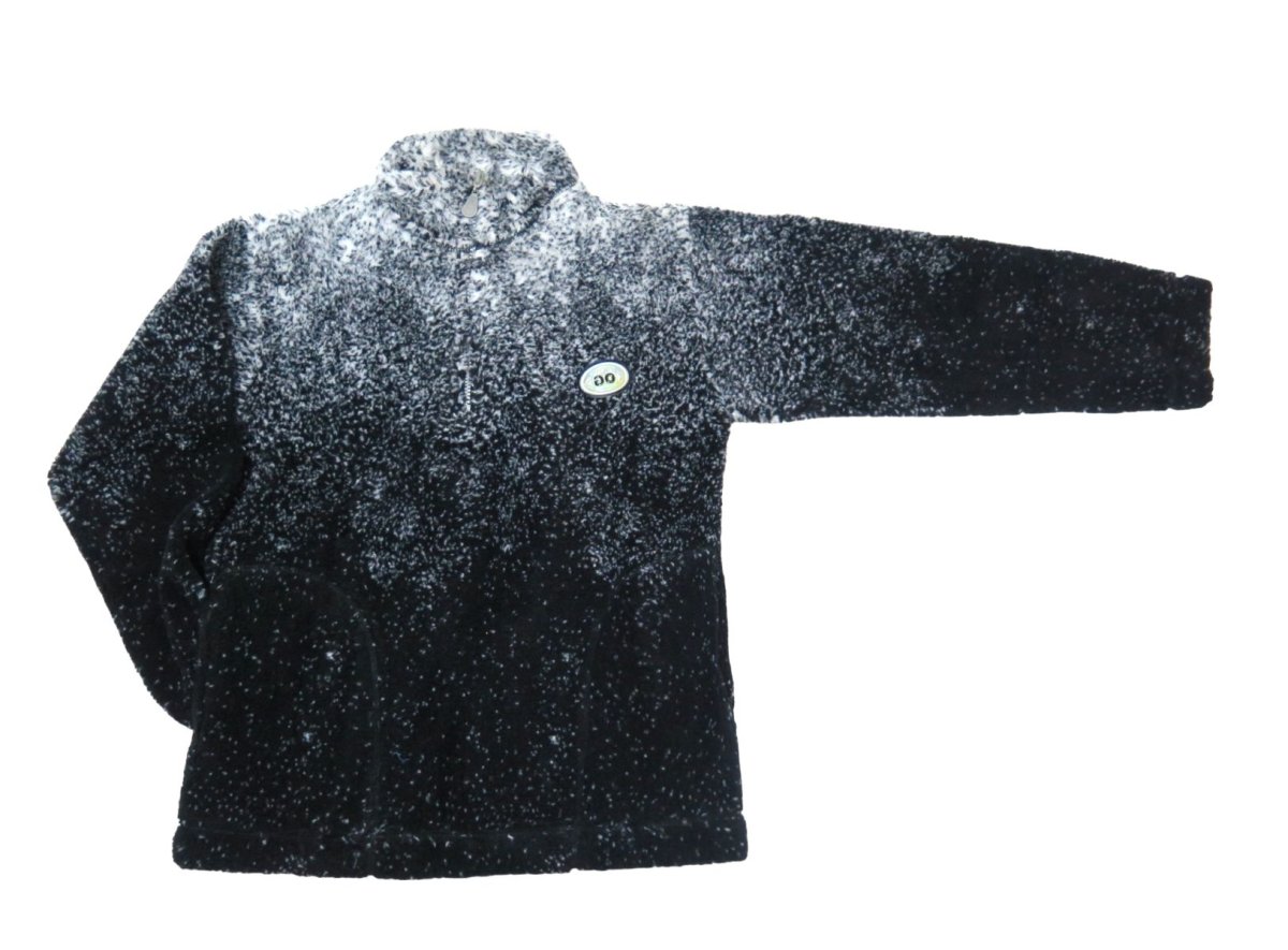 Buzo Polar con Cierre Jaspeado