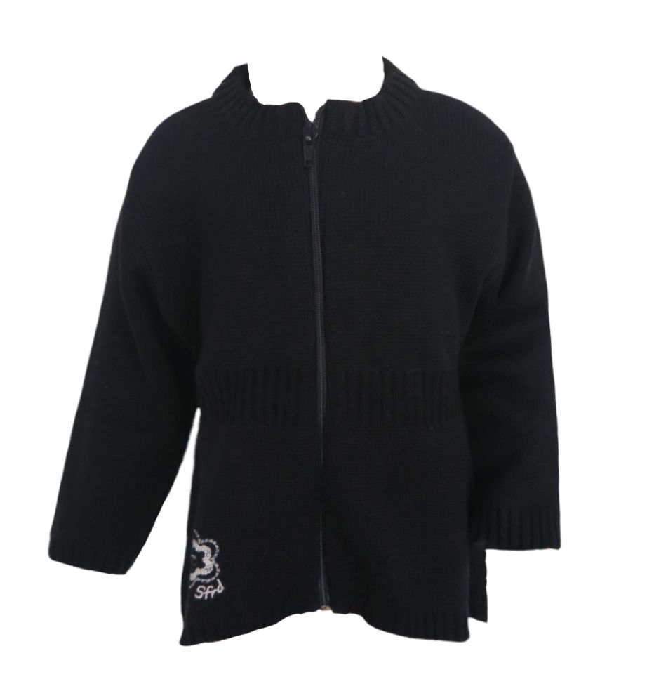 Campera Tejida con Cierre