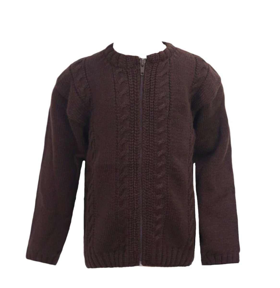 Campera Tejida con Cierre