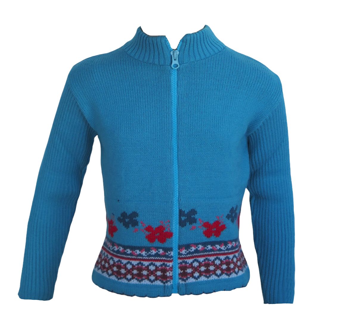 Campera Tejida con Cierre