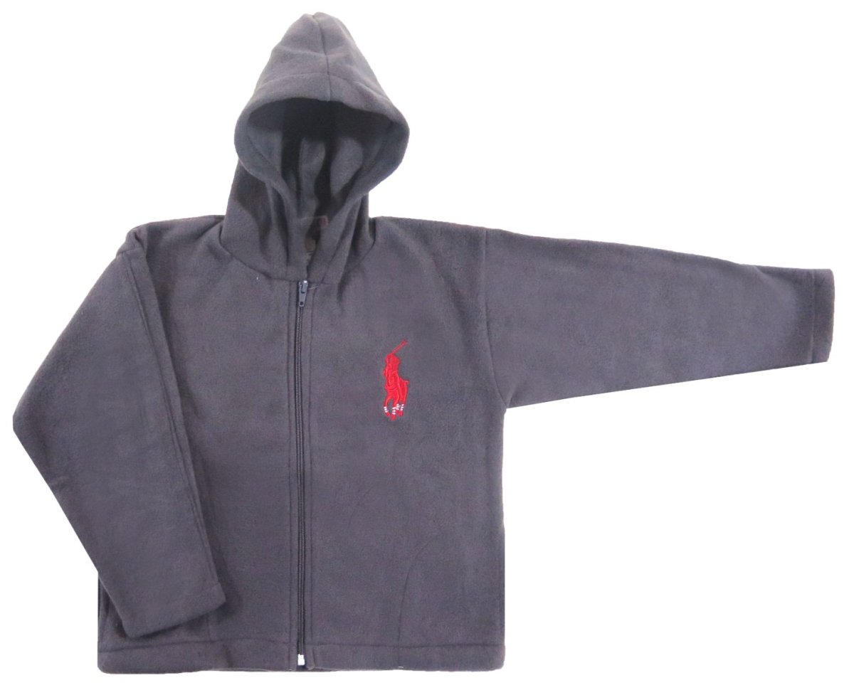 Campera Polar Colegial con Capucha y Cierre