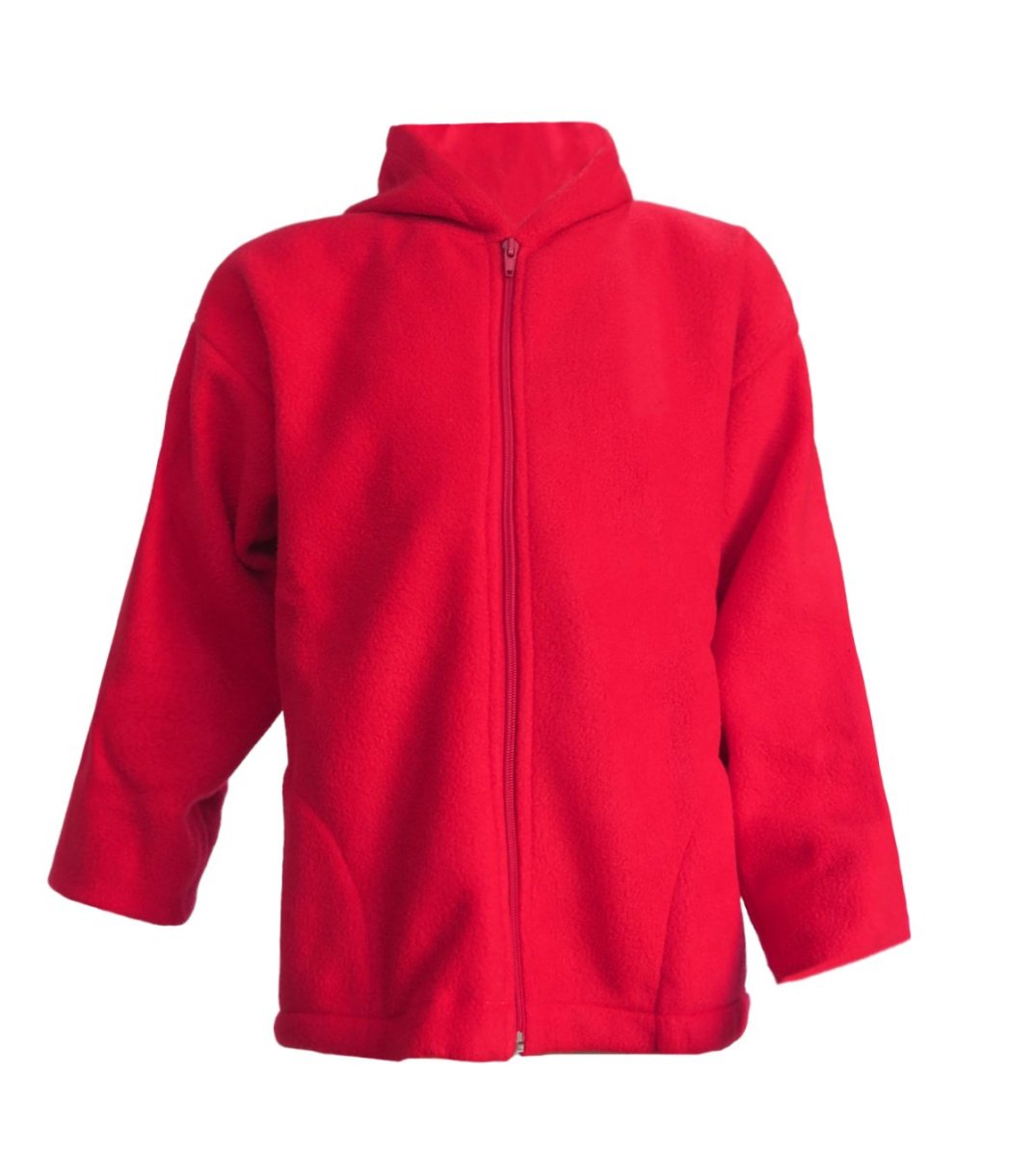 Campera Polar Colegial con Capucha y Cierre