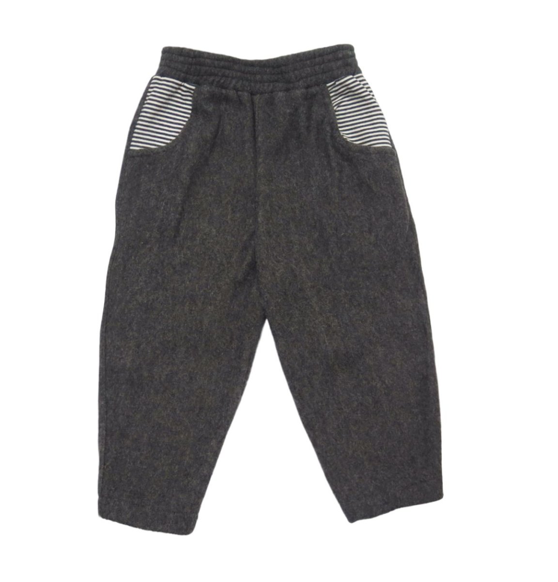 Pantalon Polar con Bolsillo Rayado