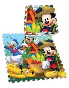 Baldosas de Goma Eva Estampada Peppa Pig 9 unidades