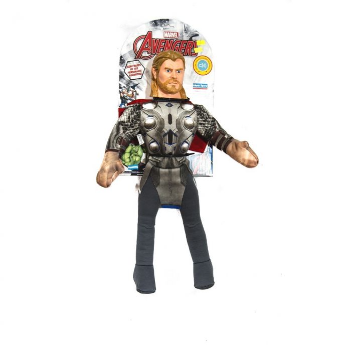 Thor - Avengers - Muñeco Soft - Cabeza de Goma - con Sonido