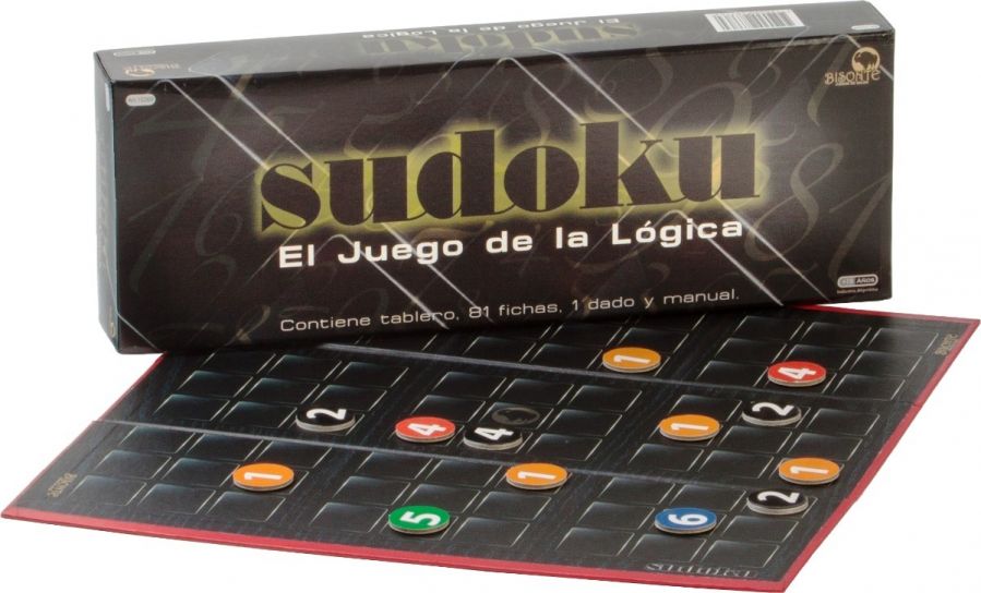 Sudoku - El Juego de la Logica - Contiene Tablero, 81 Fichas, 1 dado y Manual