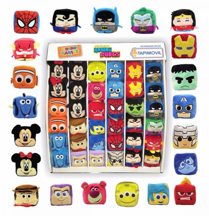 Kawaii Cubes - Muchos Personajes - Tipo Tsum Tsum