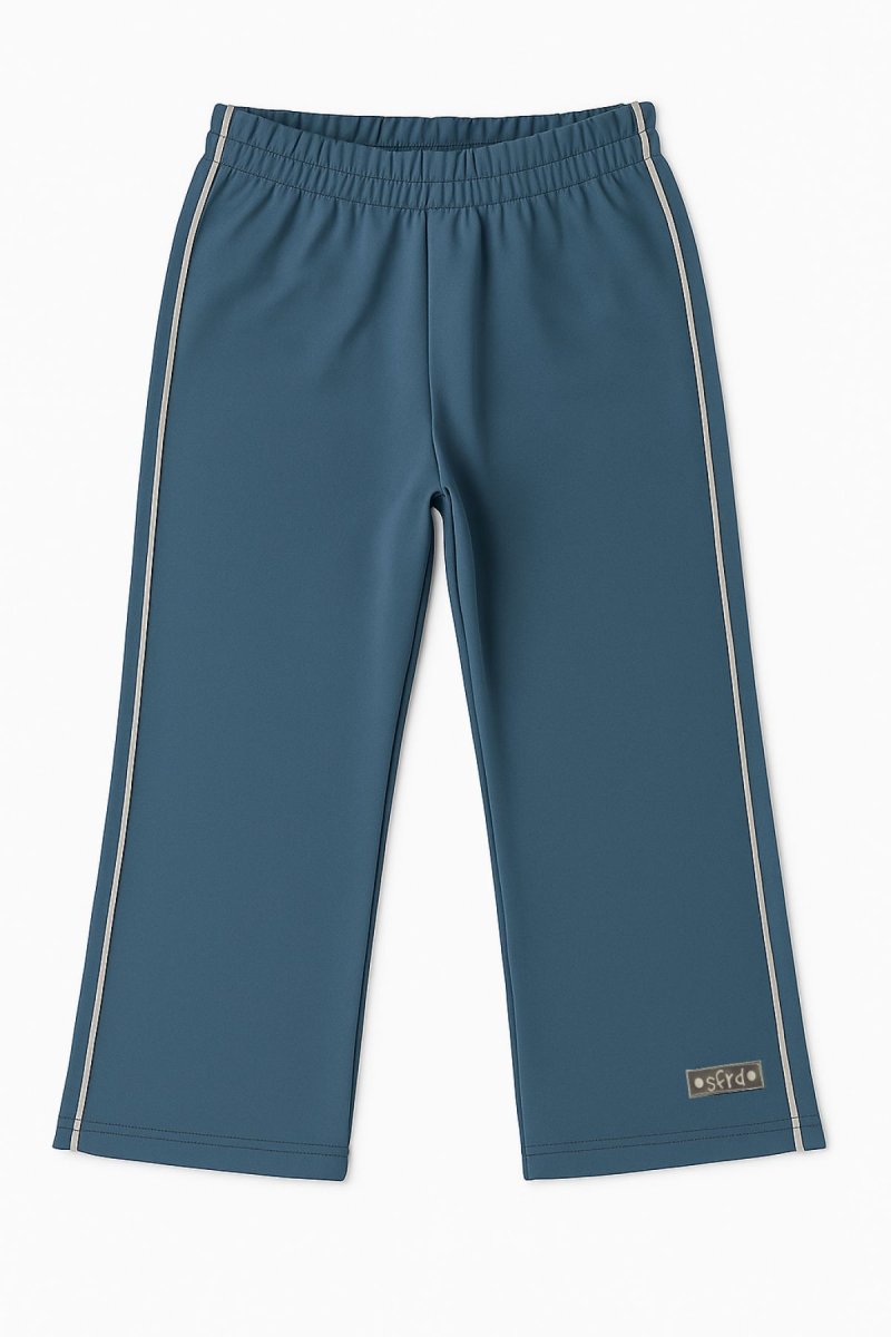 Pantalon de Acetato con Vivo al Costado