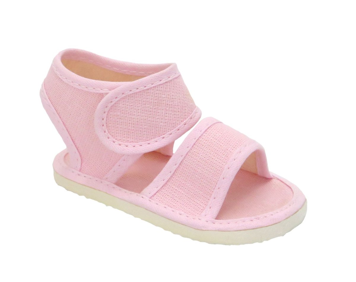 Sandalia  Tela Velcro Con Base